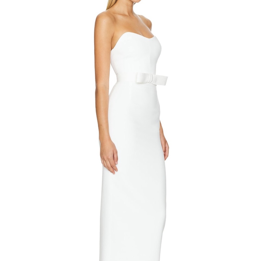 Nole Dress in Temple White US4 - Picture 2 of 6